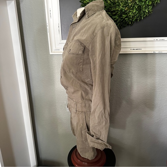 J Brand Avery Utility Romper Jumpsuit Shorts Onesie - XS - Picture 5 of 8